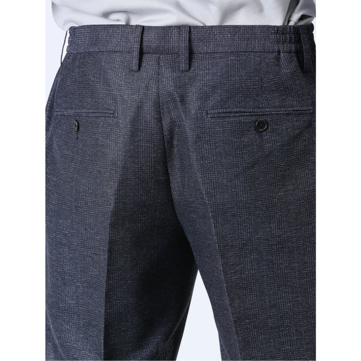 TechLinen スリムフィット ノータックパンツ | TAKA-Q MEN | 詳細画像9 