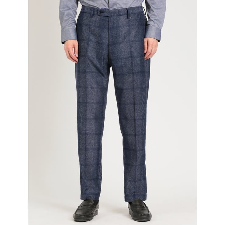 TechLinen スリムフィット ノータックパンツ | TAKA-Q MEN | 詳細画像5 