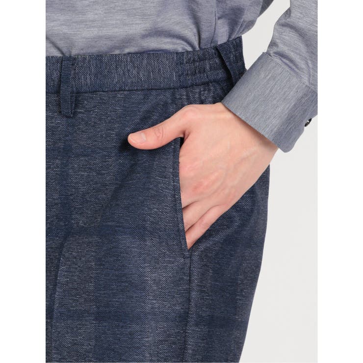 TechLinen スリムフィット ノータックパンツ | TAKA-Q MEN | 詳細画像8 
