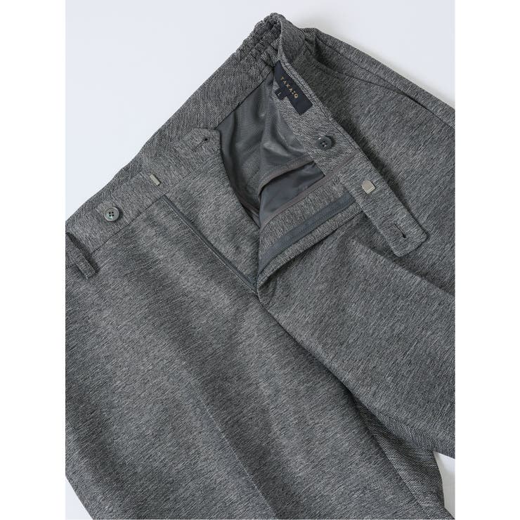 TechLinen スリムフィット ノータックパンツ | TAKA-Q MEN | 詳細画像13 