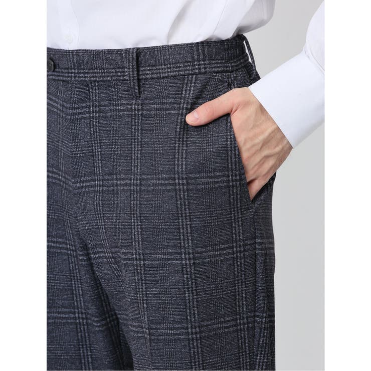 TechMove スリムフィット ノータックパンツ | TAKA-Q MEN | 詳細画像9 