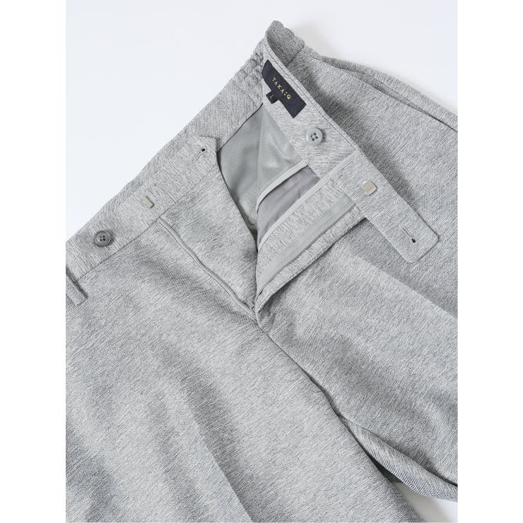 TechLinen スリムフィット ノータックパンツ | TAKA-Q MEN | 詳細画像13 