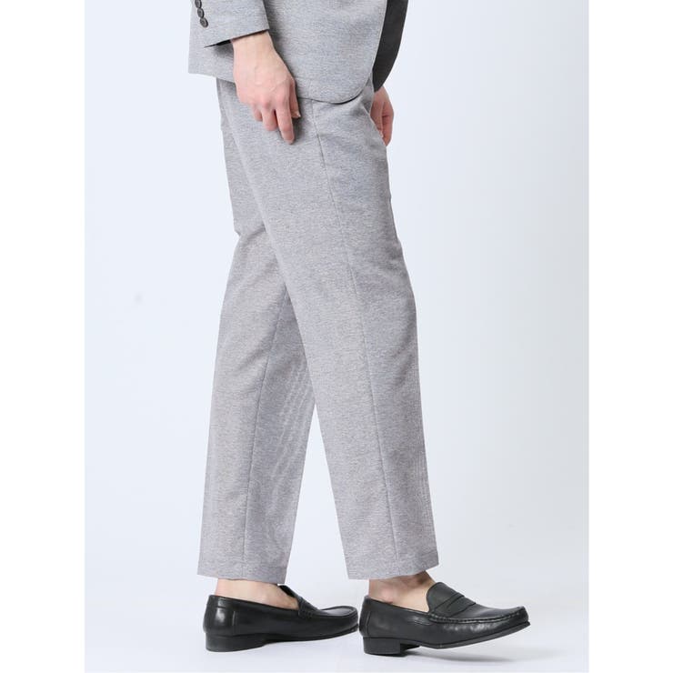 TechLinen スリムフィット ノータックパンツ | TAKA-Q MEN | 詳細画像4 