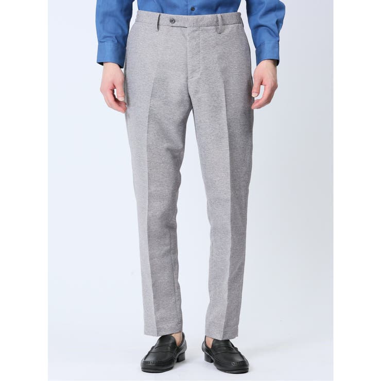 TechLinen スリムフィット ノータックパンツ | TAKA-Q MEN | 詳細画像5 