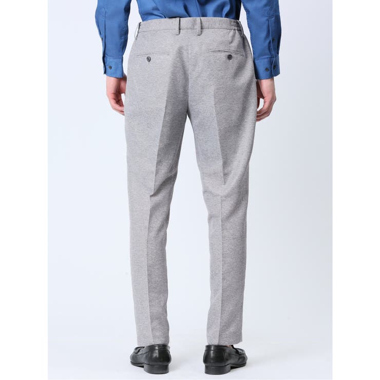 TechLinen スリムフィット ノータックパンツ | TAKA-Q MEN | 詳細画像7 
