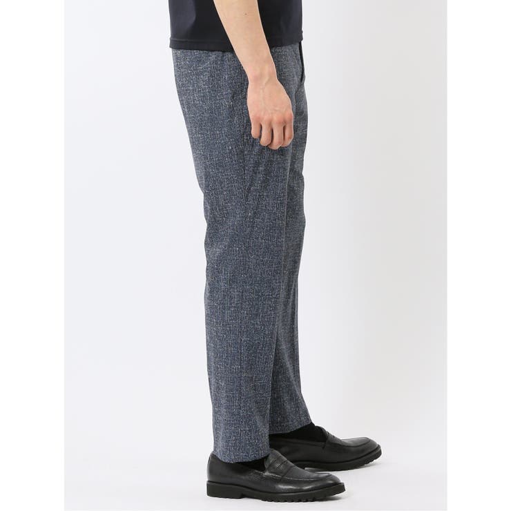 TechCool スリムフィット ノータック パンツ 青(セットアップ可能) | TAKA-Q MEN | 詳細画像4 