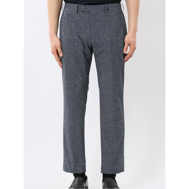 TechCool スリムフィット ノータック パンツ 青(セットアップ可能) | TAKA-Q MEN | 詳細画像6 