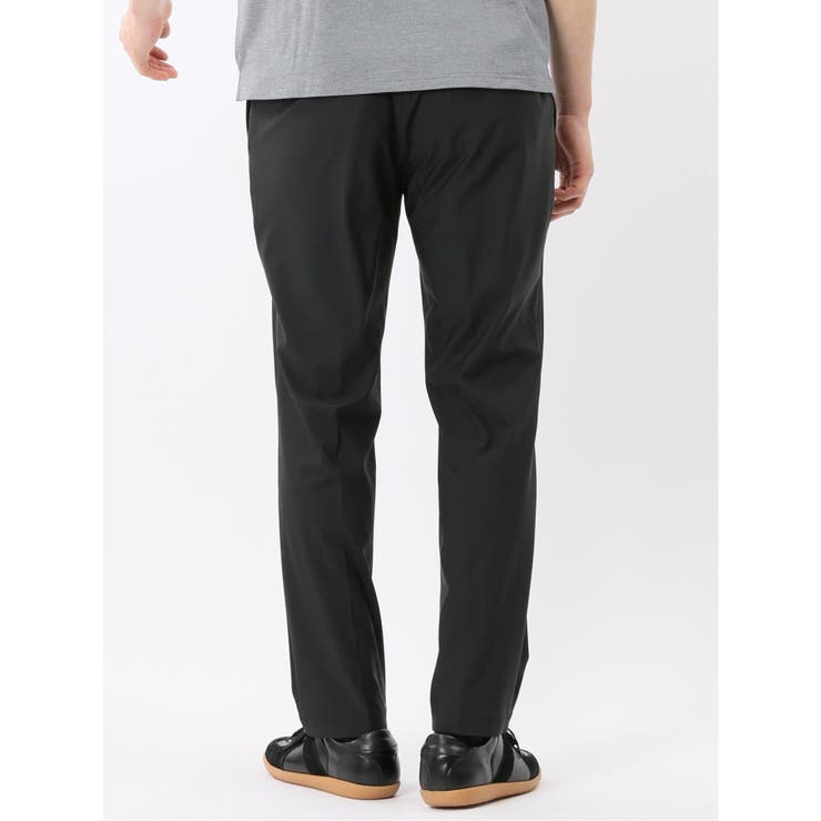 TechCool スリムフィット ノータック パンツ 黒(セットアップ可能) | TAKA-Q MEN | 詳細画像3 