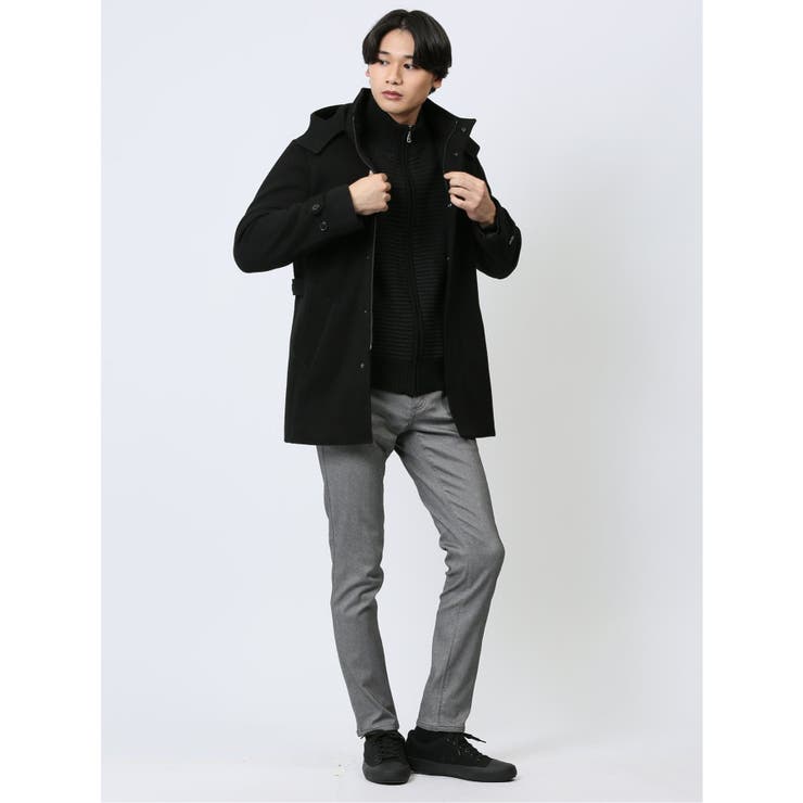 ニットメルトン スタンドフードコート | TAKA-Q MEN | 詳細画像5 