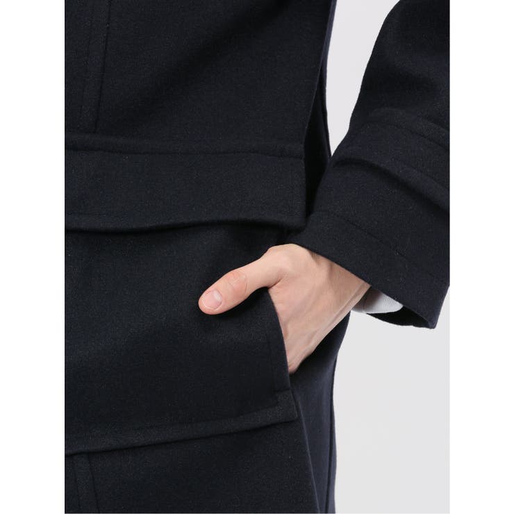 ストレッチメルトン ダッフルコート | TAKA-Q MEN | 詳細画像23 