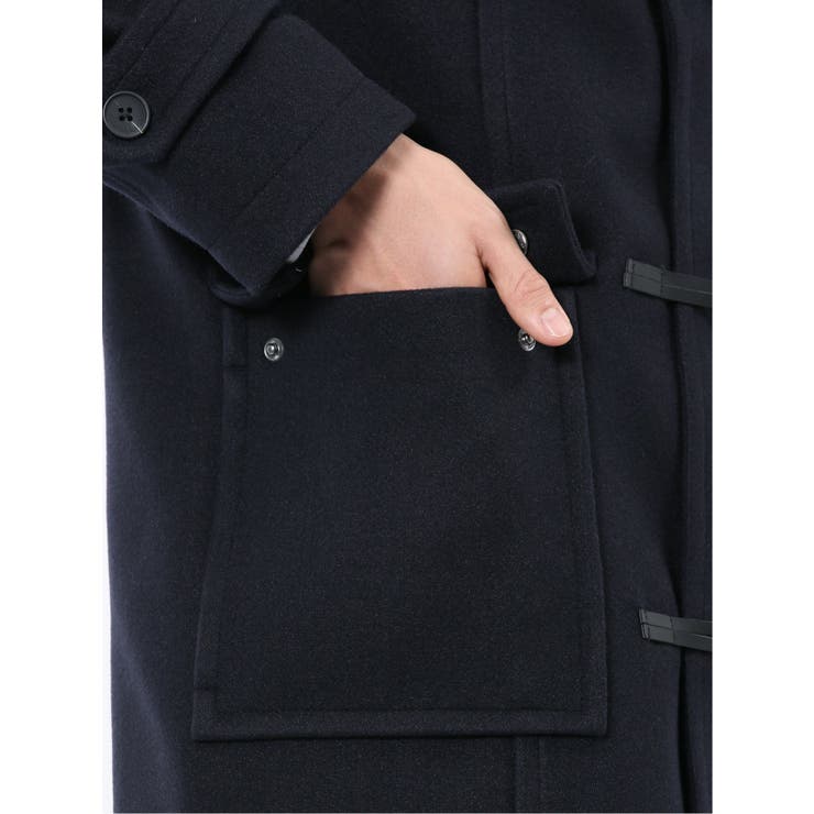 ストレッチメルトン ダッフルコート | TAKA-Q MEN | 詳細画像24 