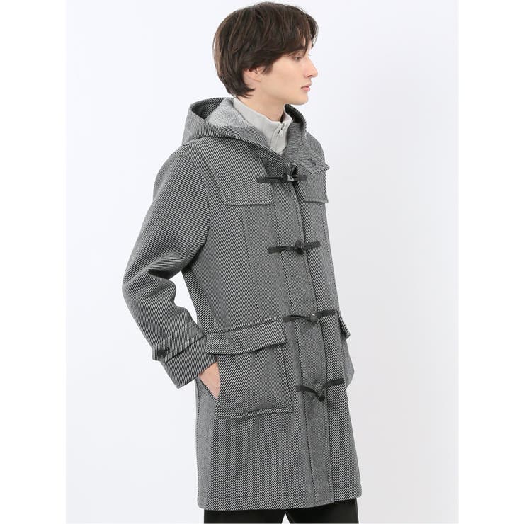 ストレッチメルトン ダッフルコート | TAKA-Q MEN | 詳細画像4 