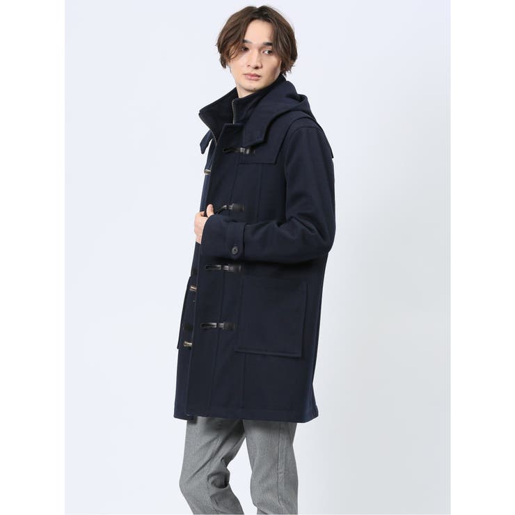 ニットメルトン ダッフルコート[品番：TKQJ0024180]｜TAKA-Q  MEN（タカキュー）のメンズファッション通販｜SHOPLIST（ショップリスト）