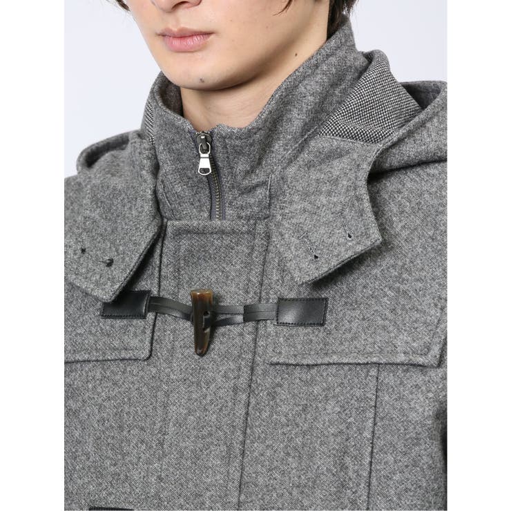 ニットメルトン ダッフルコート[品番：TKQJ0024180]｜TAKA-Q MEN