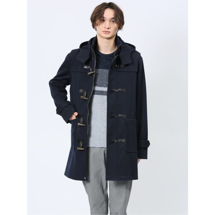 ニットメルトン ダッフルコート[品番：TKQJ0024180]｜TAKA-Q  MEN（タカキュー）のメンズファッション通販｜SHOPLIST（ショップリスト）