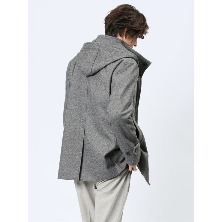 ストレッチメルトン フーデットブルゾン | TAKA-Q MEN | 詳細画像4 