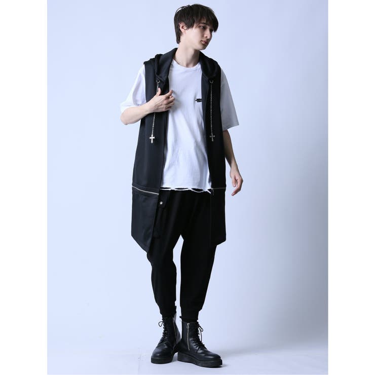 ノースリーブ ロングパーカー[品番：TKQJ0022465]｜TAKA-Q  MEN（タカキュー）のメンズファッション通販｜SHOPLIST（ショップリスト）