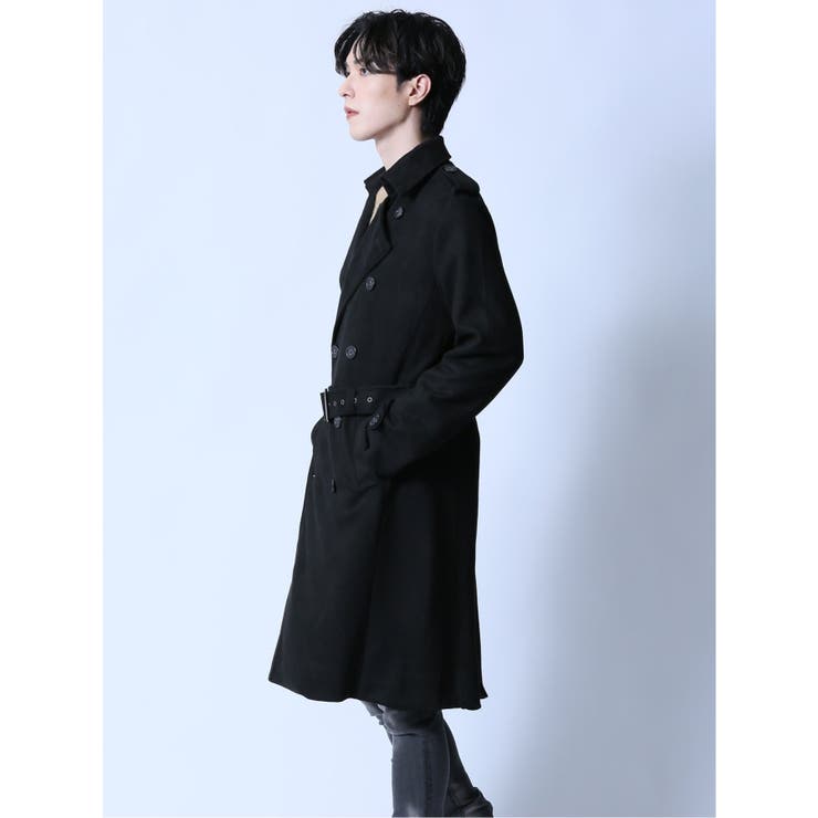 ストレッチ トレンチコート[品番：TKQJ0024024]｜TAKA-Q MEN
