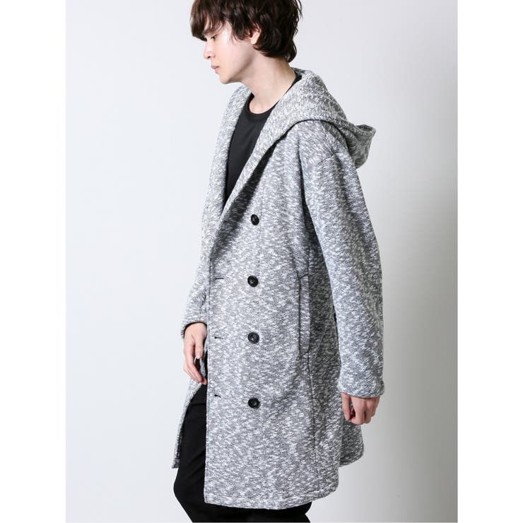 ニットフリース フーデットロングpコート 品番 Tkqj Taka Q Men タカキュー のメンズ ファッション通販 Shoplist ショップリスト