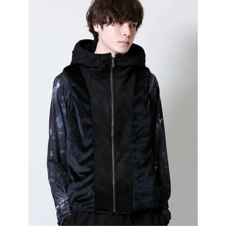 フードレイヤー ノーカラーチェスターコート[品番：TKQJ0009879]｜TAKA