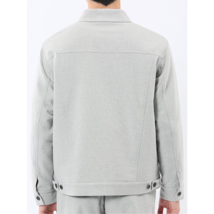 ツイルフランネル トラッカージャケット(セットアップ可能) | TAKA-Q MEN | 詳細画像8 