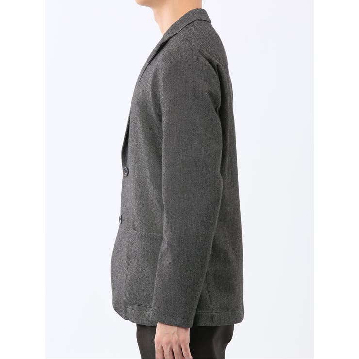 ツイルフランネル 2ボタンジャケット(セットアップ可能) | TAKA-Q MEN | 詳細画像19 