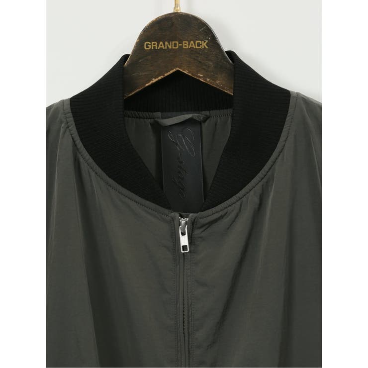 【大きいサイズ】ジーステージ/G-stage ナイロンタフタ ブルゾン | TAKA-Q MEN | 詳細画像3 