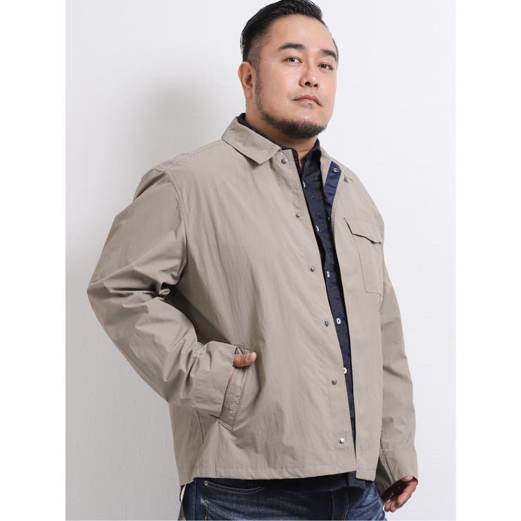 グランバック/【大きいサイズ】ジーステージ ナイロンワッシャーブルゾン 大きいサイズ】ジーステージ/G-stage ナイロンワッシャーブルゾン[品番