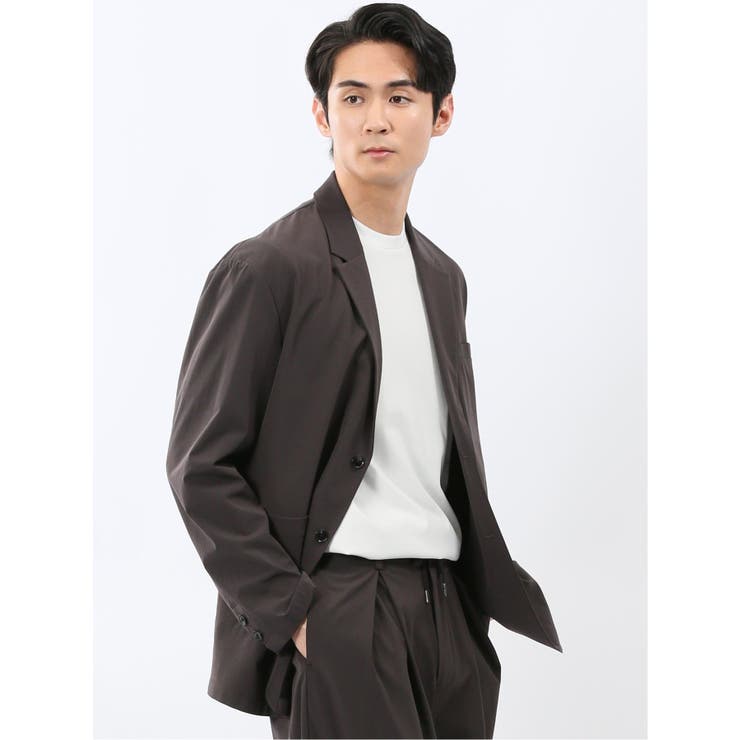 ストレッチ ナチュラルワッシャー 2ボタンジャケット(セットアップ可能) | TAKA-Q MEN | 詳細画像26 