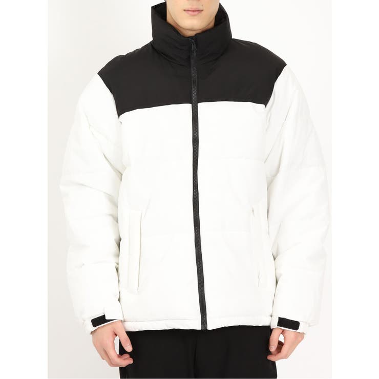 極美品✨ワック 中綿ブルゾン WAAC 白黒 ☆入手困難☆スターター MLB ホワイトソックス バックロゴ 中綿 ブルゾン L