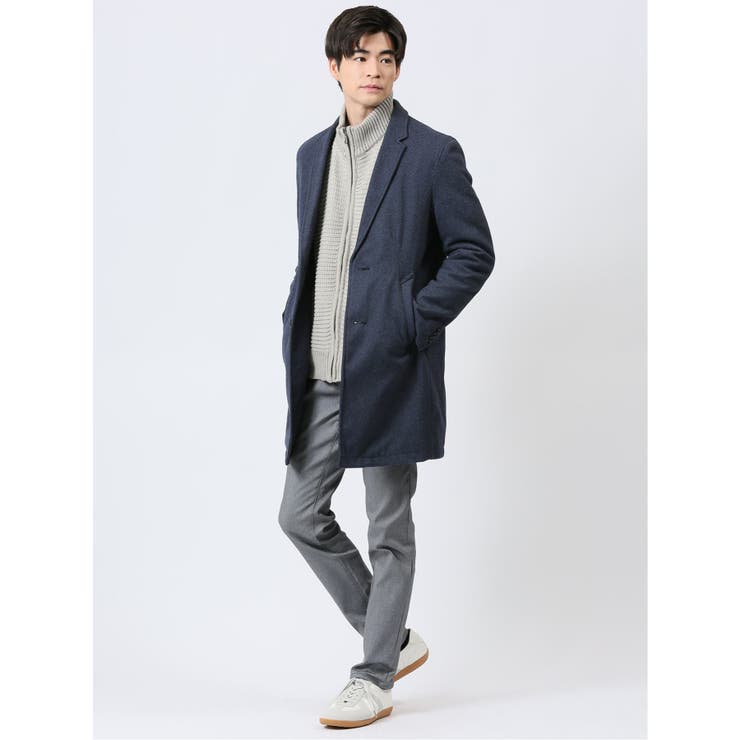 ニットメルトン チェスターコート | TAKA-Q MEN | 詳細画像31 