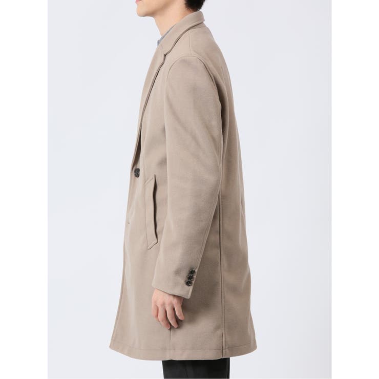 ニットメルトン チェスターコート[品番：TKQJ0024098]｜TAKA-Q  MEN（タカキュー）のメンズファッション通販｜SHOPLIST（ショップリスト）