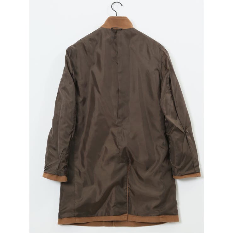 ストレッチメルトン スタンドカラーコート | TAKA-Q MEN | 詳細画像24 