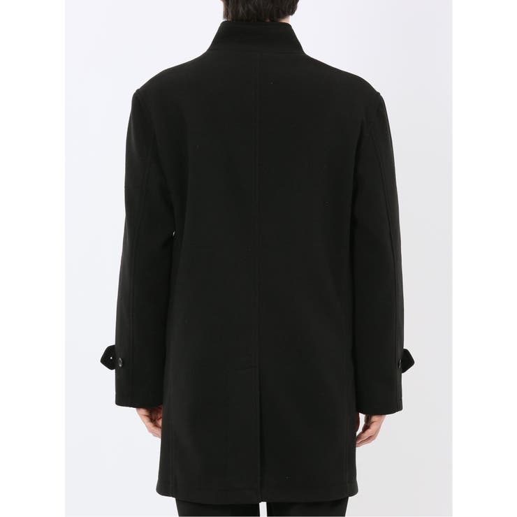 ストレッチメルトン スタンドカラーコート | TAKA-Q MEN | 詳細画像8 