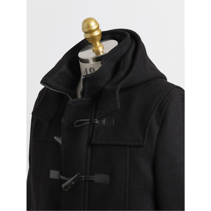 ストレッチメルトン ダッフルコート[品番：TKQJ0009902]｜TAKA-Q MEN