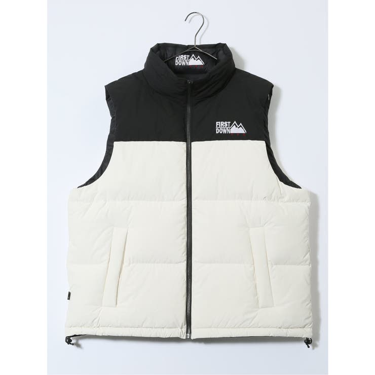 FIRSTDOWN USA 撥水防風 リバーシブル ダウンベスト | TAKA-Q MEN | 詳細画像16 