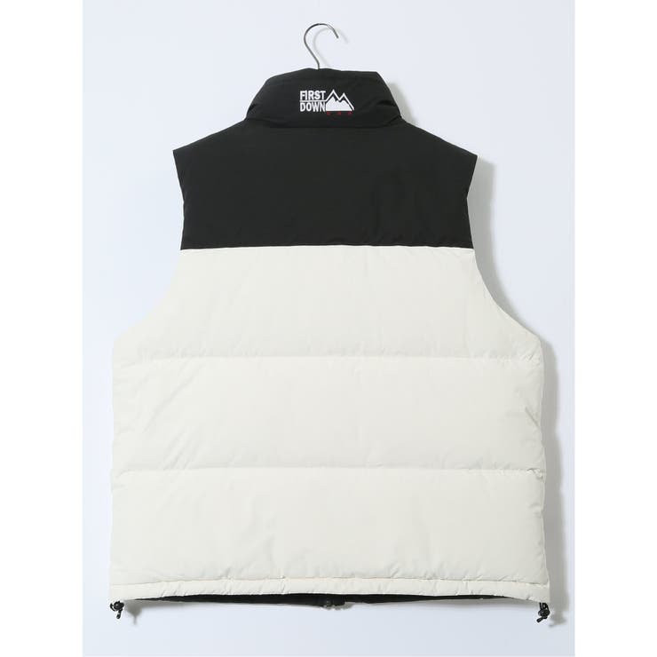 FIRSTDOWN USA 撥水防風 リバーシブル ダウンベスト | TAKA-Q MEN | 詳細画像17 