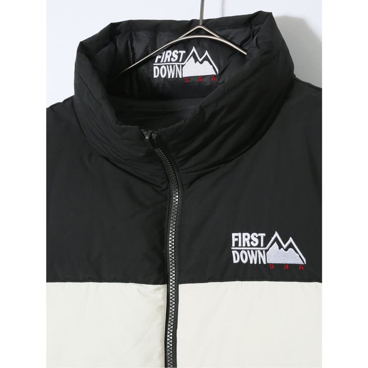 FIRSTDOWN USA 撥水防風 リバーシブル ダウンベスト | TAKA-Q MEN | 詳細画像18 