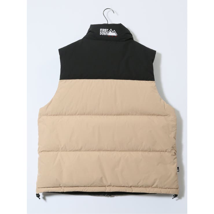 FIRSTDOWN USA 撥水防風 リバーシブル ダウンベスト | TAKA-Q MEN | 詳細画像26 