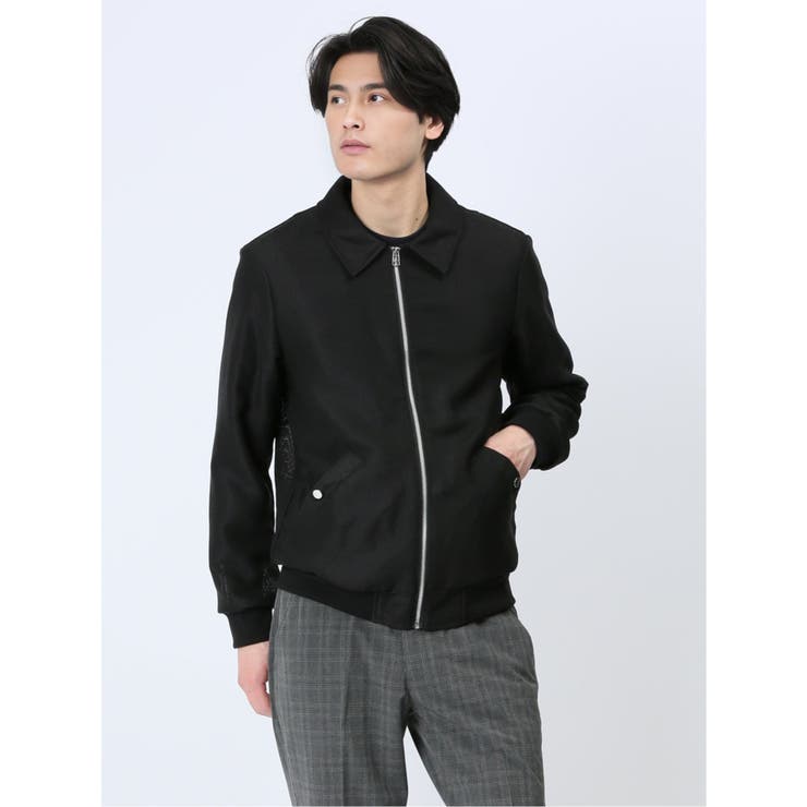 TechLinen フライトジャケット | TAKA-Q MEN | 詳細画像1 