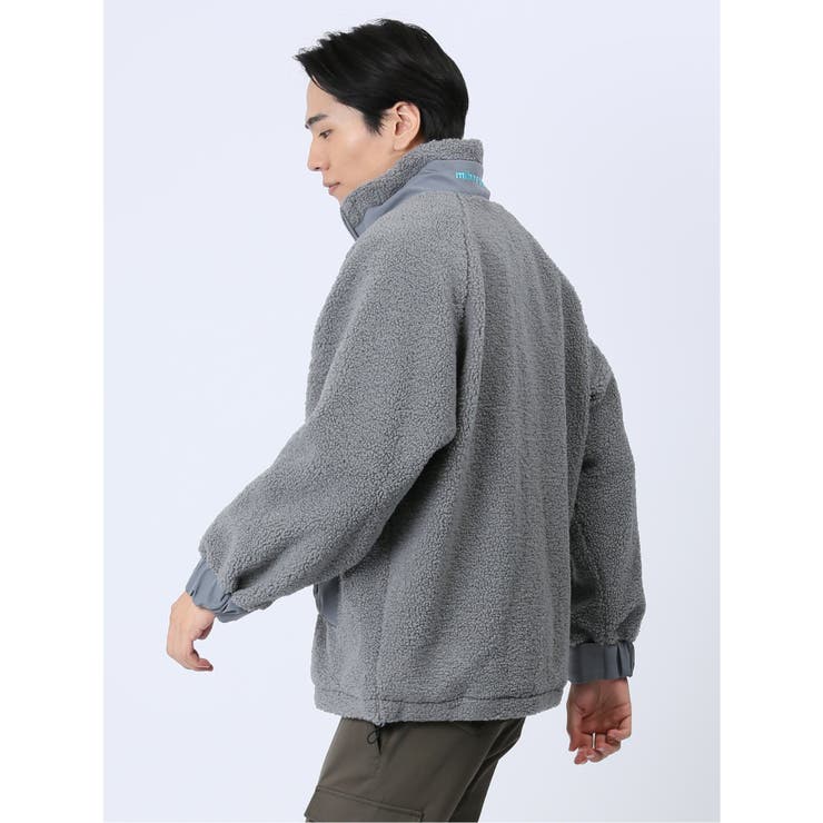 【54カーキ】【WEB限定】ミンズクローゼット/mihns closet ボアブルゾン[品番：TKQJ0020419]｜TAKA-Q  MEN（タカキュー）のメンズファッション通販｜SHOPLIST（ショップリスト）