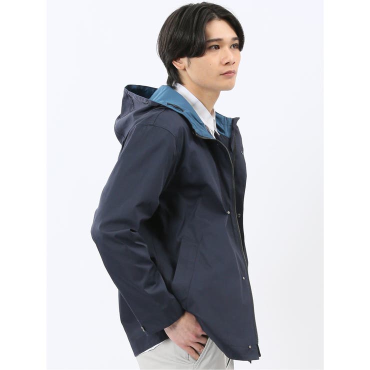 撥水ダブルフェイス フーデッドブルゾン | TAKA-Q MEN | 詳細画像16 