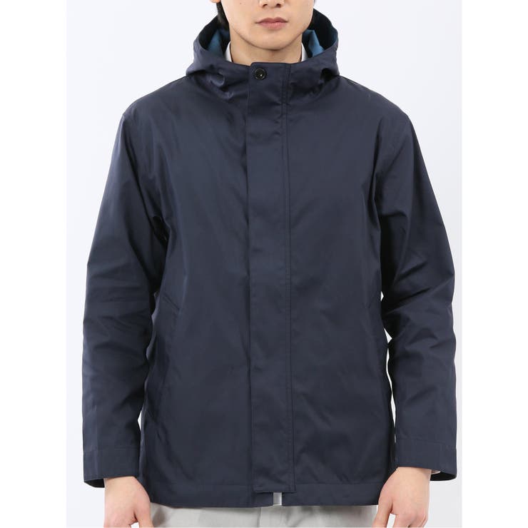 撥水ダブルフェイス フーデッドブルゾン | TAKA-Q MEN | 詳細画像18 