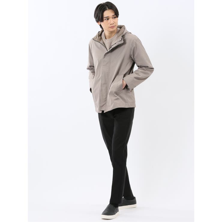 撥水ダブルフェイス フーデッドブルゾン | TAKA-Q MEN | 詳細画像5 