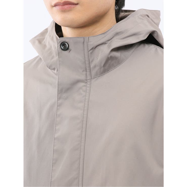 撥水ダブルフェイス フーデッドブルゾン | TAKA-Q MEN | 詳細画像9 