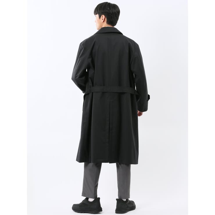 NEO BASICS 防風 ウール混 ダブルトレンチコート | TAKA-Q MEN | 詳細画像3 