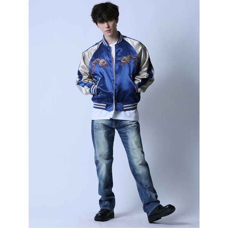 あらすこ/新主己 スカジャン[品番：TKQJ0023439]｜TAKA-Q MEN