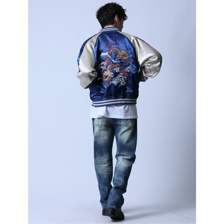 あらすこ/新主己 スカジャン[品番：TKQJ0023439]｜TAKA-Q MEN