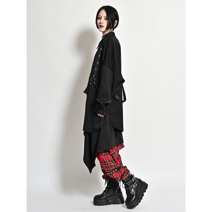 SD×PSYCHONATION 脱着ストラップ 長袖シャツ | TAKA-Q MEN | 詳細画像27 