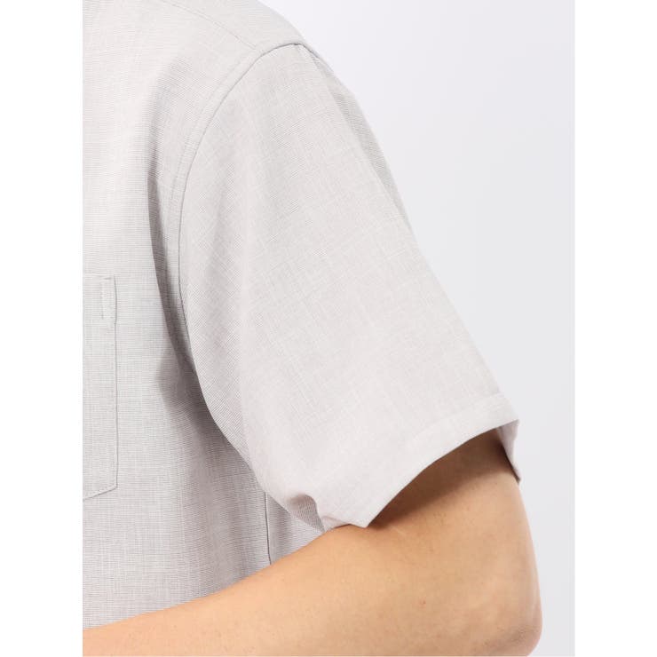 TechLinen レギュラーカラー 半袖シャツ | TAKA-Q MEN | 詳細画像10 